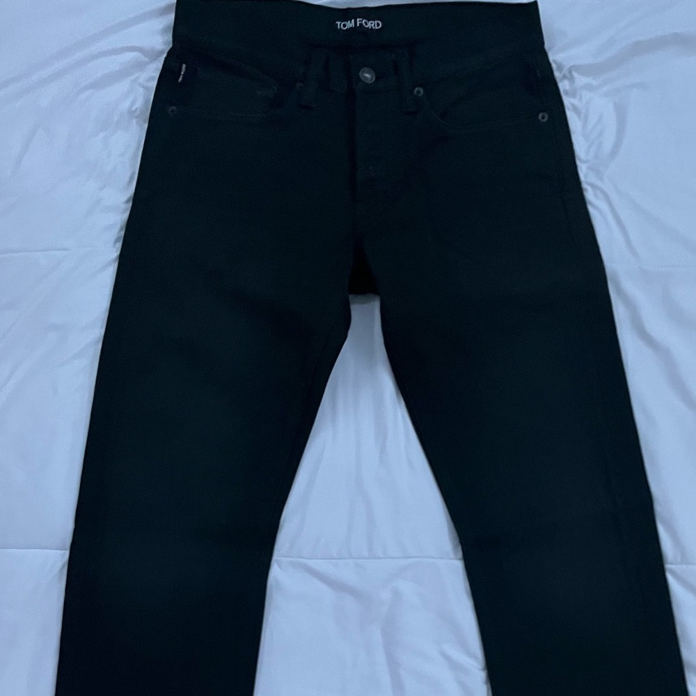 Slim-Fit Straight-Leg Selvedge Jeans